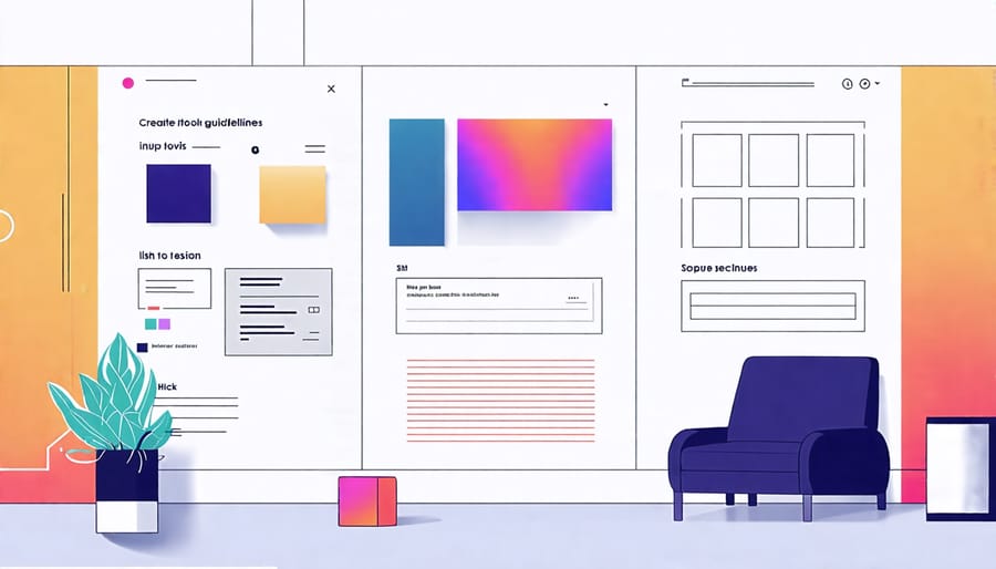 Visual representation of a 3D design tool interface showing various design options