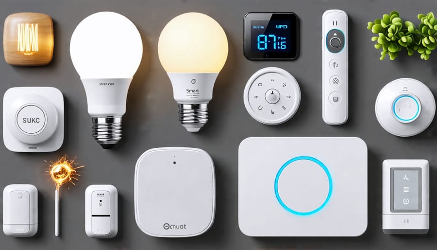 Collection of various smart home devices