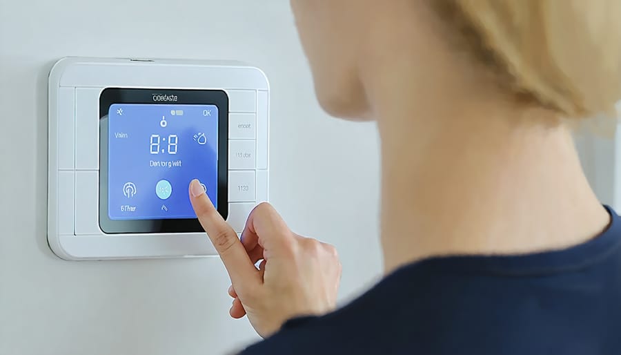 Programming an energy-saving smart thermostat