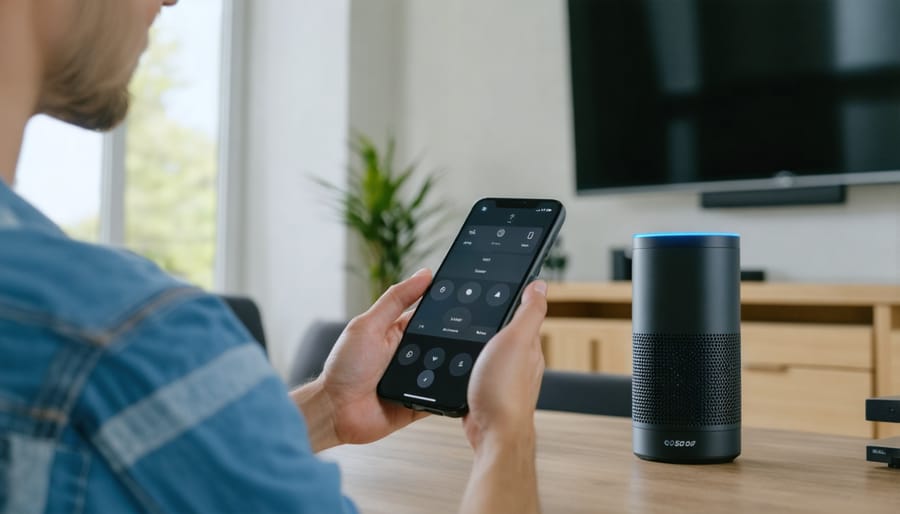 Demonstration of using voice-controlled virtual assistants for productivity in a smart office