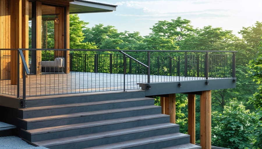 Beautiful Deck Stair Railings That Blend Safety With Style