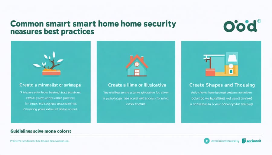 Visual guide to smart home security and privacy protection methods